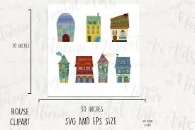 Download House Clipart Svg Home Graphics By Notturnoclipart Thehungryjpeg Com