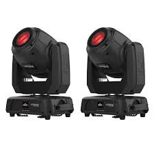 Chauvet Dj Intimidator Spot 360 Led Moving Head Light 2 Pack Gigasonic Com