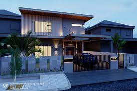 Real estate agent in kuala lumpur, malaysia. Semi D House Exterior Design