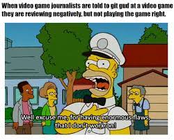 Homer As A Video Game Journalist Gaming Know Your Meme