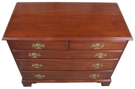 Maple, oak, cherry, walnut, mahogany, black. 1982 Henkel Harris Solid Wild Black Cherry Chippendale Single Dresser Or Chest At 1stdibs