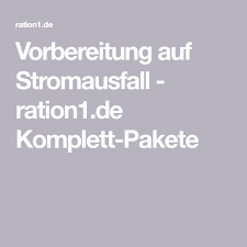 25 фраз в 5 тематиках. Vorbereitung Auf Stromausfall Ration1 De Komplett Pakete Stromausfall Paket Strom Selbst Erzeugen
