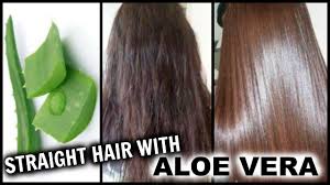 Thanks for the video…i've never seen a homemade straightener recipe before. Straighten Hair With Aloe Vera Natural Hair Straightening Gel At Home W Results Hair Hack Youtube