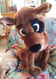 Large Plush Stuffed Scooby Doo Yellow Collar Unknown Plush Stuffed Animals Giant Plush Scooby Doo