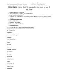 An overview of the beginning of the age of exploration. Study Guide Age Of Exploration 2012