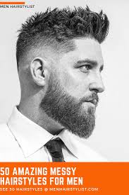 50 Sexy Messy Hairstyles for Men Popular in 2024