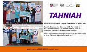 Diploma pengurusan dan teknologi pejabat. Tahniah Kepada Pelajar Fakulti Sains Komputer Dan Matematik Uitm Shah Alam