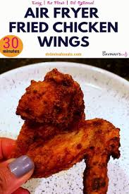 Ninja Air Fryer Fried Chicken Wings Dr Davinah S Eats In 2020 Chicken Wing Recipes Fried Air Fryer Recipes Healthy Air Fryer Fried Chicken