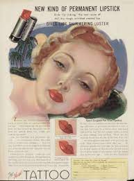 1920 S Cosmetic Advertisements Bing Images Vintage Makeup Ads Lipstick Ad Makeup Ads