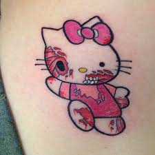 But then there was the hello kitty zombie tattoo and then hello kitty zombie ii tattoo. 28 Zombie Hello Kitty Tattoos
