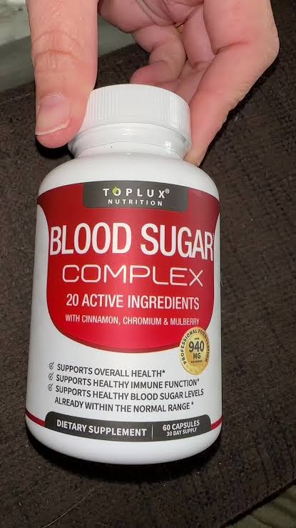Fotografía real Blood Sugar Complex