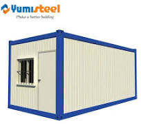 Fireproof/Waterproof Sandwich Panel Prefabricated Container ...
