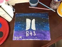 Bts logo png by tsukinofleur on deviantart. Galaxy Bts Logo Bts I Work Hard Galaxy