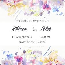Happy Birthday Invitation Card With Name On Greeting E Card
