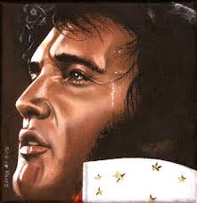 Elvis 24 1973 Shower Curtain by Rob De Vries