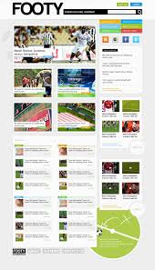 Converting A Clean Magazine Style Psd Template To Html Css Professional Web Design Web Design Style Web