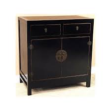 Meuble d'appoint chinois motifs noir doré livré avec verre de protection. Beistellmobel Chinesisch Schwarz Meubles Labaiedhalong Com