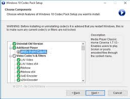 Playing vcd, svcd and dvd without having to install additional codecs. Windows 10 Codecs