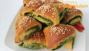 Triangulos De Espinacas Mi Rincon Sin Gluten Espinacas Pan Sin Gluten Recetas De Comida