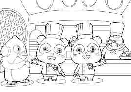 Babybus Chefs Coloring Pages Get Coloring Pages