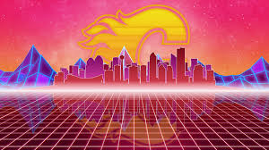 Red and black aesthetic laptop batman 1966 trigun phone cute retro christmas iphone time tunnel star wars only the best aesthetic wallpapers. Made Another Flames Wallpaper This One Inspired By 80 S Synthwave Aesthetic Link To Both Desktop And Mobile Version In Comments Calgaryflames