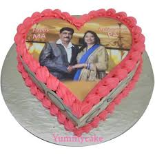 Romantic Birthday Cake Ideas For Boyfriend 7 Romantic Photo Cake Ideas Wedding Anniversary Cakes Anniversary Cake Photo Cake