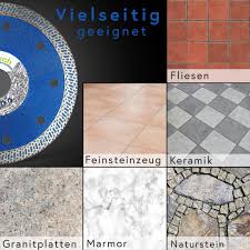 Möchten sie sehr harte fliesen wie die feinsteinzeugfliesen oder besonders große fliesen verlegen, verwenden sie am besten einen elektrisch betriebenen fliesenschneider. Diamanttrennscheibe 115 Mm Fur Harte Fliesen Feinsteinzeug Uvm Rendech