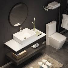 vessel sink black and white,modern 24