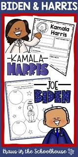 Joe Biden And Kamala Harris Biography Activities Bundle In 2020 Biography Activity Teaching Elections Social Studies Lesson