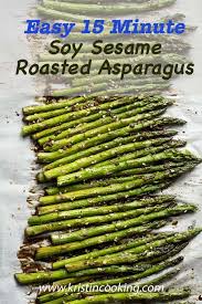 Quick And Easy Asian Asparagus Recipe Swing Shift Mom Recipe Roasted Asparagus Asparagus Recipes Baked Healthy Side Dishes