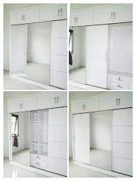 Lengkapi perabot kamar tidur rumah anda dengan produk mebel jepara dari store jati. Lemari Pakaian 3 Pintu Sliding Kaca Perlengkapan Rumah 809709110