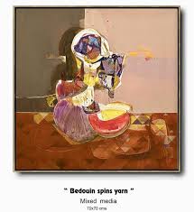 iraqi art painting by amer ali art modern art painting