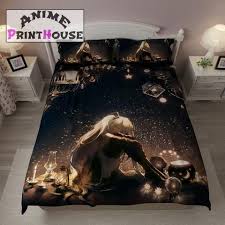 hatsune miku blanket bed set bed sheets bedding sets otaku room duvet sizes