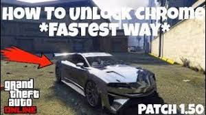 Check me out on these links! Fastest Way How To Unlock Chrome On Gta 5 Online After Patch 1 50 Unlock Chrome In Under 1 Hour Youtube