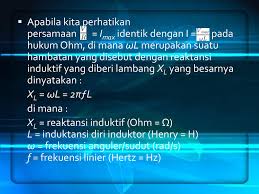 Untuk listrik ac di indonesia, biasanya menggunakan frekuensi 50 hz. Rangkaian Arus Bolak Balik Daya Arus Bolak Balik Ppt Download