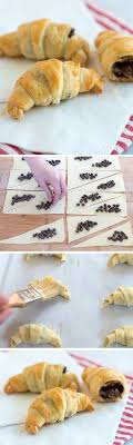 Easy 30 Minute Chocolate Croissants Recipe Recipe Chocolate Croissant Croissant Recipe Chocolate Croissant Recipe