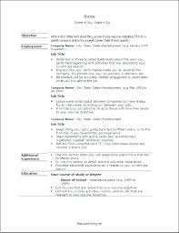 Pattern Of Resume Format Resume Resume Writer