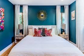 Blue is a color that. 75 Beautiful Turquoise Bedroom Pictures Ideas July 2021 Houzz