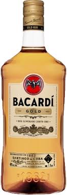 Hand blended, charcoal filtered and aged for two years in american white oak barrels. Bacardi Gold Rum 1 75l Luekens Wine Spirits