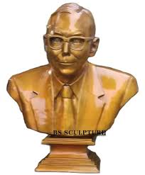 Customized Bronze Bust of Charlie Thomas Munger for Home Decor