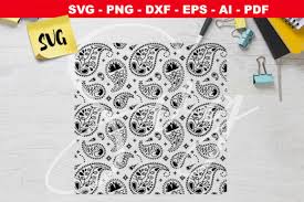 Svgcuts.com blog free svg files for cricut design space, sure cuts a lot and silhouette studio designer edition Bandana Pattern Graphic By Novart Creative Fabrica
