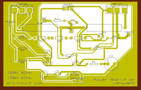 100w Power Amplifier Tip142 Tip147 Electronic Circuit Power Amplifiers Amplifier Circuit Board Design