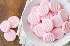 Mix with an electric mixer for about 3 minutes, until ingredients are well combined and are holding together. Cream Cheese Mints Recipe Wedding Mints Lil Luna