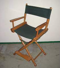 directors chair vintage gold metal bar stool commercial grade etsy chair directors chair camp furniture