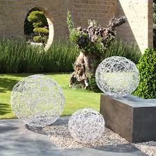 Auch eine schöne idee für dekokugeln: Led 3d Kugel Trassel Silber Aluminium O 30 Cm 50 Leds