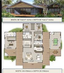 353m2 Or 3880 Sq Foot 4 Bedrooms Home Plan 4 Bed 4 Etsy House Design Modern House Plans Container House Plans