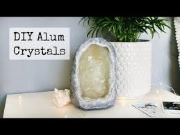 Diy Crystals Minerals 3 Options Room Decor Youtube Diy Crystals Alum Crystals Borax Crystals Diy