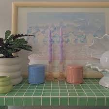 The Infamously Hard To Find Interdesign Swivel Organizers In Baby Pink And Baby Blue Only One Per Person Pastel Home Decor Pastel House Pastel Interior Design