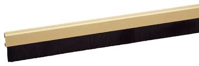 Le bas de porte fixé empêche l'air de. Bas De Porte Automatique Aspect Bronze Avec Brosse A Visser L 1 M Brico Depot