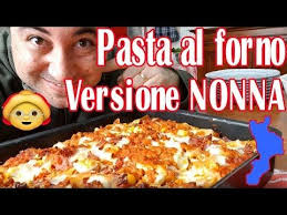 1 Pasta Al Forno Calabrese Versione Della Nonna Con Soppressata E Senza Besciamella Youtube Ricette Pasta Al Forno Pasta